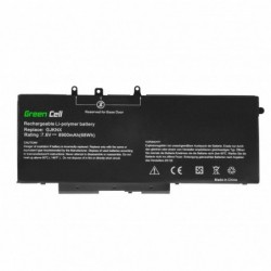 Μπαταρία Green Cell DE128 93FTF GJKNX για Dell Latitude 5280 5290 5480 5490 5491 5495 5580 5590 5591 Precision 3520 3530 7.6V 89