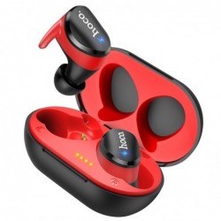 Wireless Hands Free Hoco ES41 Clear TWS V5.0 Εναλλαγή Master/Slave 480mAh 5h Ομιλία - Αναπαραγωγή Μαύρο