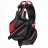 Ακουστικά Stereo Gaming Borofone BO101 Racing με 3.5mm Κονέκτορα και LED Φωτισμό Μαύρα-Κόκκινα