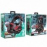 Ακουστικά Stereo Gaming Borofone BO101 Racing με 3.5mm Κονέκτορα και LED Φωτισμό Μαύρα-Κόκκινα