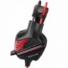 Ακουστικά Stereo Gaming Borofone BO101 Racing με 3.5mm Κονέκτορα και LED Φωτισμό Μαύρα-Κόκκινα