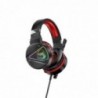 Ακουστικά Stereo Gaming Hoco W104 Drift με Ανταπτορα 2 σε 1 3.5mm και USB, Μικρόφωνο, RGB Φωτισμό, 2μ Μήκος Καλοδίου Κόκκινα