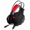 Ακουστικά Stereo Gaming Lenovo HU85 3.5mm με Μικρόφωνο, Ρύθμιση Έντασης Ήχου και RGB Φωτισμό Μαύρο-Κόκκινο