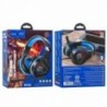 Ακουστικά Stereo Gaming Hoco W104 Drift με Ανταπτορα 2 σε 1 3.5mm και USB, Μικρόφωνο, RGB Φωτισμό, 2μ Μήκος Καλοδίου Μπλέ