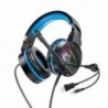 Ακουστικά Stereo Gaming Hoco W104 Drift με Ανταπτορα 2 σε 1 3.5mm και USB, Μικρόφωνο, RGB Φωτισμό, 2μ Μήκος Καλοδίου Μπλέ