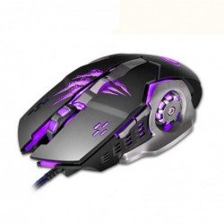 Ενσύρματο Ποντίκι iMICE Apedra A8 Gaming 6D με 6 Πλήκτρα, 3200 DPI και LED Φωτισμό. Μαύρο