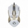 Ενσύρματο Ποντίκι iMICE V5 Gaming 7D με 7 Πλήκτρα, 3200 DPI, Multimedia και LED Φωτισμό. Λευκό