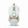 Ενσύρματο Ποντίκι iMICE V5 Gaming 7D με 7 Πλήκτρα, 3200 DPI, Multimedia και LED Φωτισμό. Λευκό