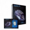 Ενσύρματο Ποντίκι iMICE T80 Gamer 6D με 6 Πλήκτρα, 3200 DPI και LED Φωτισμό. Ασημί