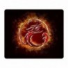 Gaming Mousepad iMICE Estone Red Dragon Αντιολισθητικό 290x244mm Μαύρο
