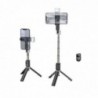 Βάση Στήριξης και Selfie Stick Hoco K16 για Συσκευές 4.7"-6.5" 55mAh, Μήκος 800mm, Μαύρο