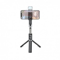 Βάση Στήριξης και Selfie Stick Hoco K16 για Συσκευές 4.7"-6.5" 55mAh, Μήκος 800mm, Μαύρο