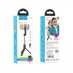 Βάση Στήριξης και Selfie Stick Hoco K15 Treasure για Συσκευές 4.7"-6.5" 55mAh, Συμβατό με GoPro, Μήκος 800mm Μαύρο
