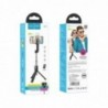 Βάση Στήριξης και Selfie Stick Hoco K15 Treasure για Συσκευές 4.7"-6.5" 55mAh, Συμβατό με GoPro, Μήκος 800mm Μαύρο