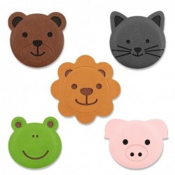 Μαγνήτης για Βάση Στήριξης Ringke Metal Plate 5 pack Animal Edition