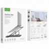 Βάση Στήριξης Επιτραπέζια Hoco PH37 Excellent για Φορητές Συσκευές και Laptops με Πτυσσόμενη Λειτουργία Γκρι