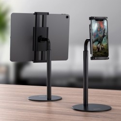 Βάση Στήριξης Επιτραπέζια Hoco PH30 Soaring για συσκευές 4.7"-10" Μαύρη