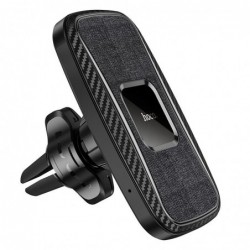 Βάση Στήριξης Αυτοκινήτου Hoco CA75 Magnetic με Wireless Charger 15W USB-C Μαύρο