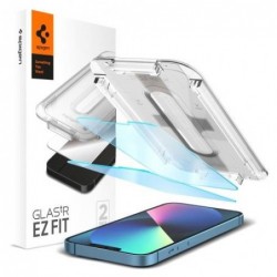 Tempered Glass Full Face Spigen Glas.tR EZ-FIT Antiblue Apple iPhone 13 mini (2 τεμ.)
