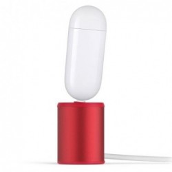 Επιτραπέζια Βάση AhaStyle PT08 για Φόρτιση Apple AirPods Aluminium Κόκκινο