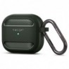 Θήκη Σιλικόνης Spigen Rugged Armor Apple AirPods 3 με Γάντζο Χακί