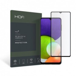 Tempered Glass Full Face Hofi Premium Pro+ Samsung A225F Galaxy A22 4G/ M225F Galaxy M22 4G Μαύρο (1 τεμ.)