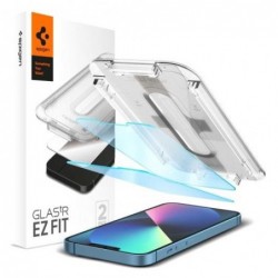 Tempered Glass Full Face Spigen Glas.tR EZ-FIT Antiblue Apple iPhone 13/ 13 Pro (2 τεμ.)