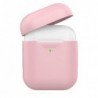 Θήκη Σιλικόνης AhaStyle PT02-F Apple AirPods Premium Ροζ