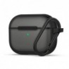 Θήκη Soft TPU & PC Spigen Ciel Color Brick Apple AirPods Pro με Γάντζο Μαύρο