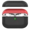 Θήκη Σιλικόνης AhaStyle PT-P2 Apple AirPods Pro DuoTone Μαύρο-Κόκκινο