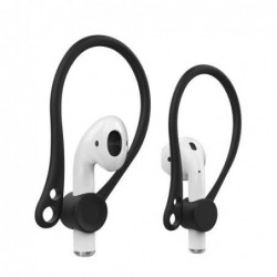 Earhooks Σιλικόνης AhaStyle Sport PT78 Apple Airpods Sports Μαύρο