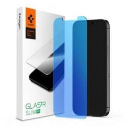 Tempered Glass Full Face Spigen Glas.tR Antiblue Apple iPhone 12 Pro Max (1 τεμ.)