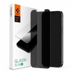 Tempered Glass Full Face Spigen Glas.tR Slim HD Privacy Apple iPhone 12 mini (1 τεμ.)