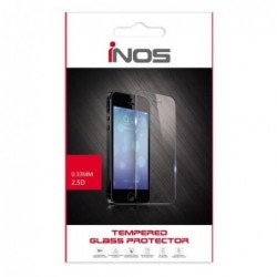 Tempered Glass Full Face inos 0.33mm Apple iPhone 7 Metal Ασημί
