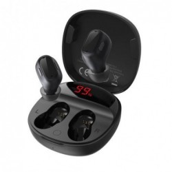 True Wireless Ακουστικά Bluetooth Baseus Encok WM01 Plus Μαύρο