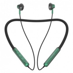 Στερεοφωνικό Ακουστικό Bluetooth Devia EM030 Smart Series Neckband Μαύρο-Πράσινο