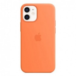Θήκη Silicon με MagSafe Apple MHKN3 iPhone 12 mini Πορτοκαλί