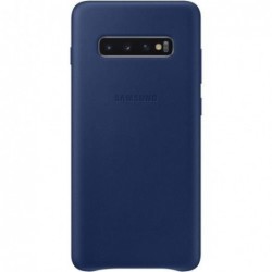 Δερμάτινo Back Cover Samsung EF-VG975LNEG G975F Galaxy S10 Plus Σκούρο Μπλε