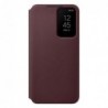 Θήκη Flip S-View Samsung EF-ZS901CEEG G901B Galaxy S22 5G Μπορντώ