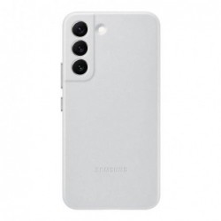 Θήκη Δερμάτινη Samsung EF-VS901LJEG G901B Galaxy S22 5G Ανοιχτό Γκρι