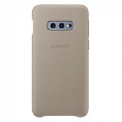 Δερμάτινo Back Cover Samsung EF-VG970LJEG G970F Galaxy S10e Γκρι