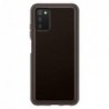 Θήκη Soft Clear Cover Samsung EF-QA038TBEG A037F Galaxy A03s Διάφανο-Μαύρο
