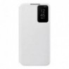 Θήκη Flip Clear View Samsung EF-ZS901CWEG G901B Galaxy S22 5G Λευκό