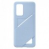 Θήκη Σιλικόνης με Card Slot Samsung EF-OA336TLEG A336B Galaxy A33 5G Μπλε
