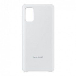 Silicon Cover Samsung EF-PA415TWEG A415F Galaxy A41 Λευκό