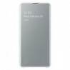 Θήκη Flip Clear View Samsung EF-ZG970CWEG G970F Galaxy S10e Λευκό