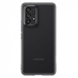 Θήκη Soft Clear Cover Samsung EF-QA536TBEG A536B Galaxy A53 5G Διάφανο-Μαύρο
