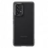 Θήκη Soft Clear Cover Samsung EF-QA536TBEG A536B Galaxy A53 5G Διάφανο-Μαύρο