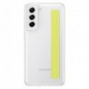 Θήκη Clear Cover με Strap Samsung EF-XG990CWEG G990B Galaxy S21 FE 5G Λευκό