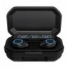 True Wireless Ακουστικά Bluetooth Devia EM404 Joy A12 Ultra-Long Standby Kintone Series Μαύρο